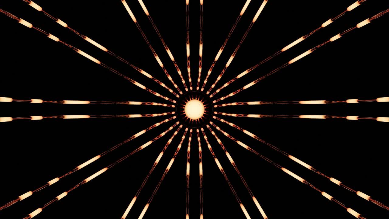 Abstract Geometric Pattern with Lines and Shapes