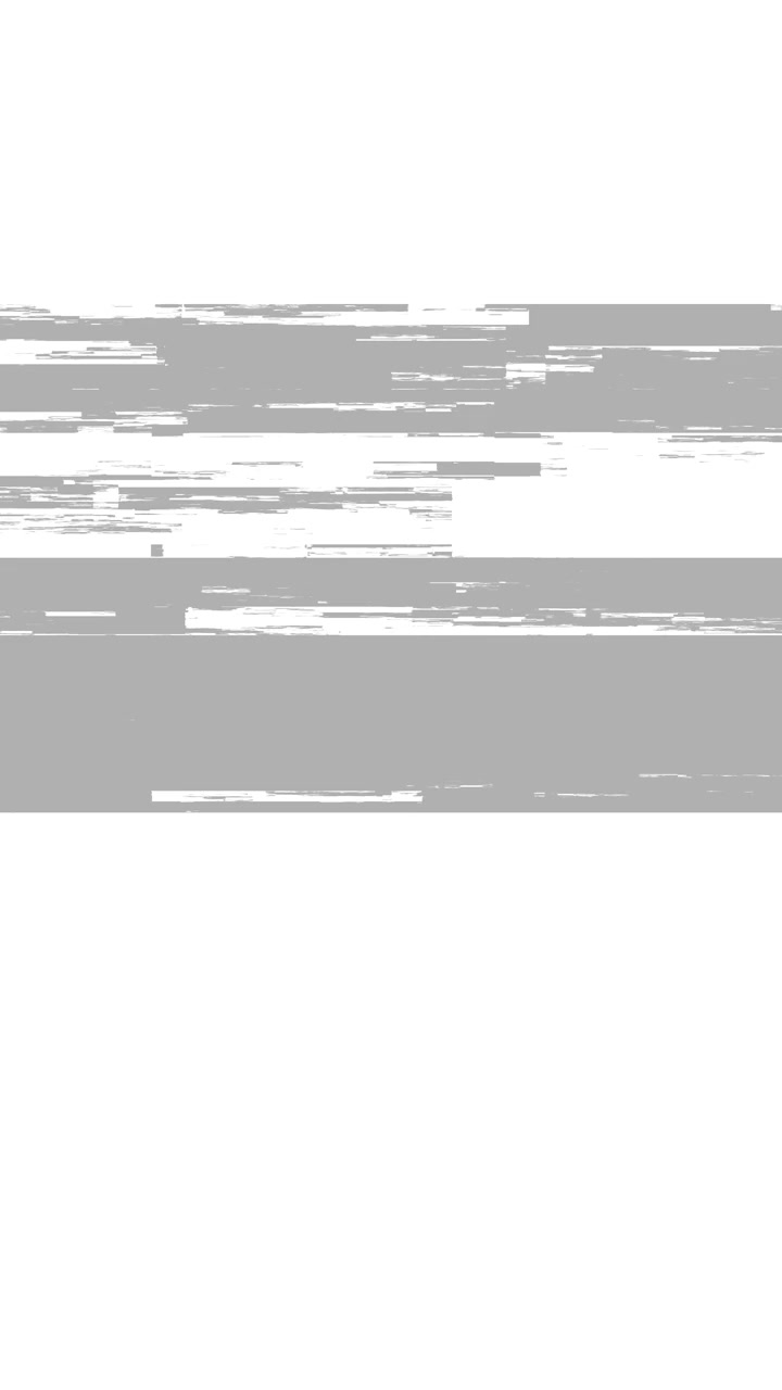 Efek Glitch Digital dengan Garis Abu-abu dan Putih yang Berkedip.