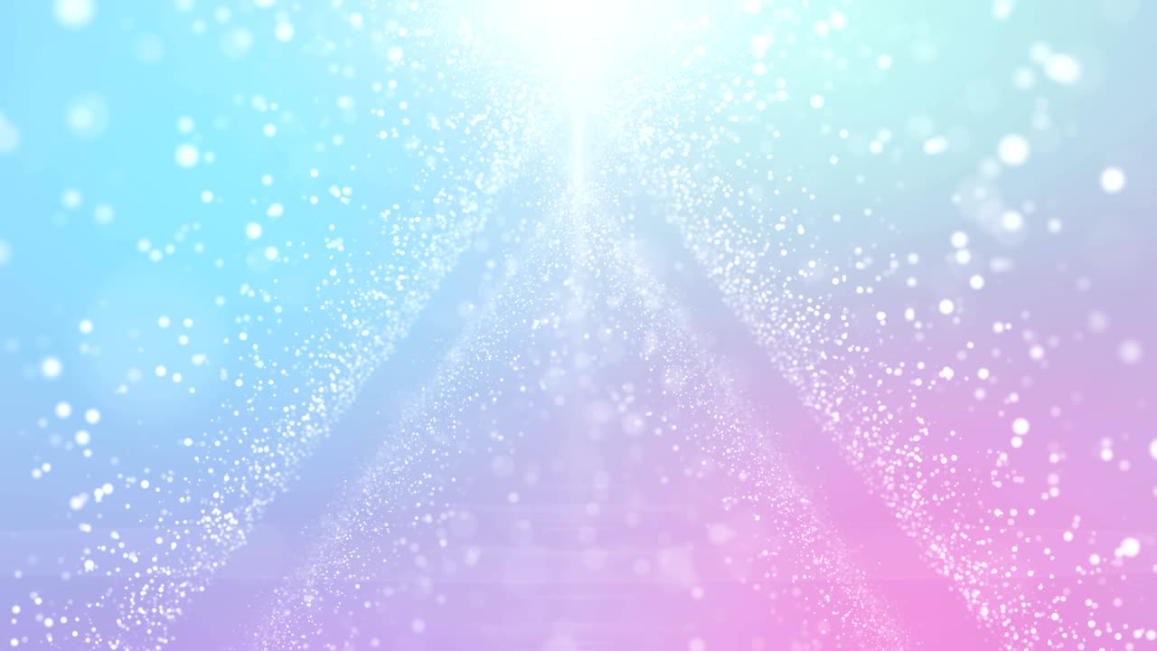 입자 파스텔 색상 비즈니스 깨한 밝은 반이는 보케 먼지 추상적인 배경 루프