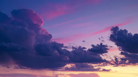 sunset seen from paracuellos del jarama