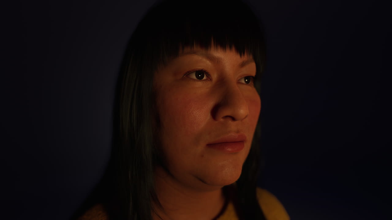 어 ⁇  속의 성인 멕시코 여성 초상화