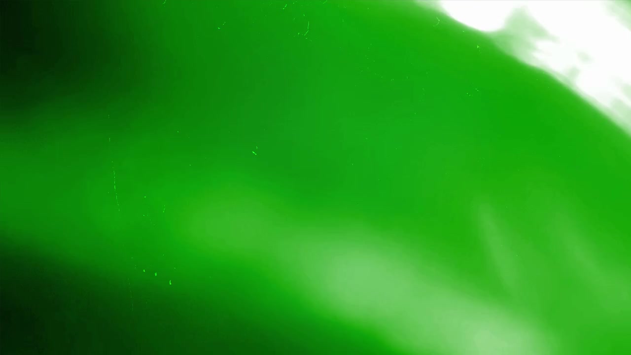 Abstrakte grønne lyslækager og linseflares-overlay