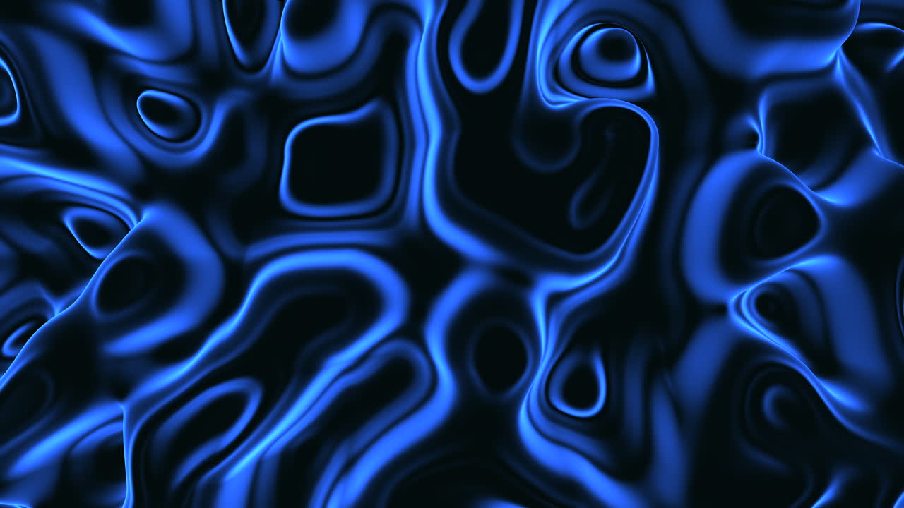 A Blue And Black Swirly Background