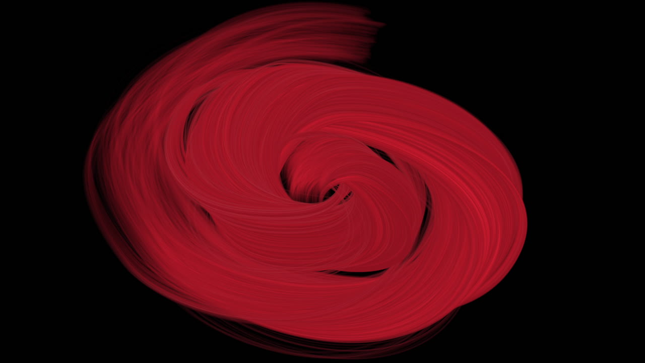 검정 그라데이션에 빨간색 페인트 브러시를 튀기다