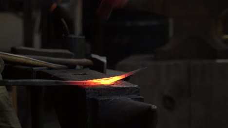 blacksmith metal forging in 4k