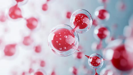 red cells in motion