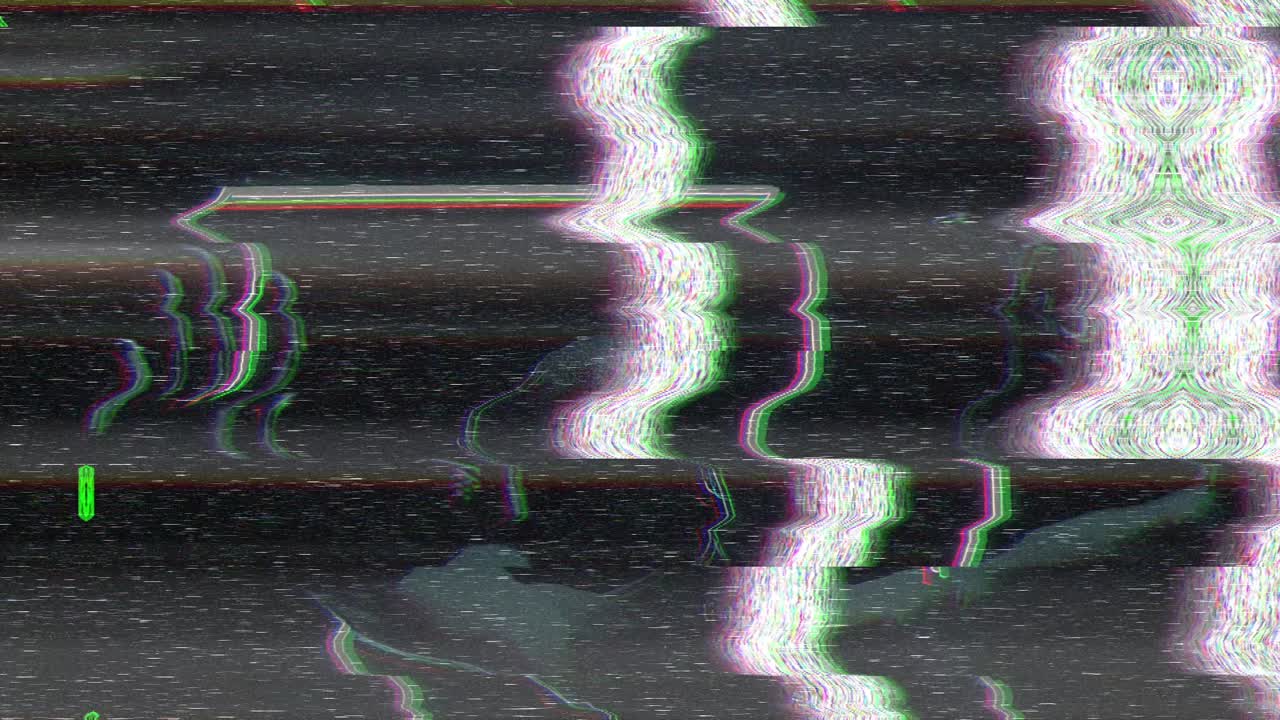 Glitch Bad TV Transitions for After Effects