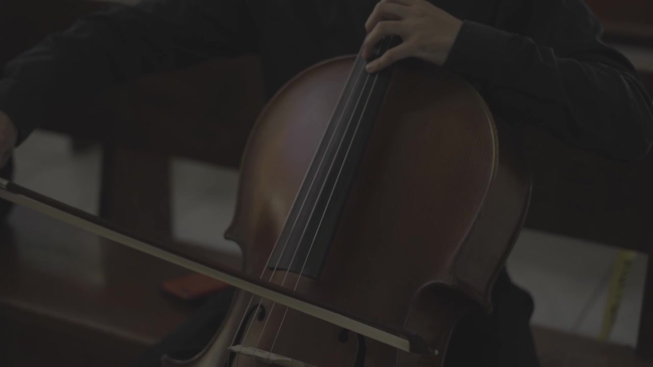 Catholic wedding, cello instrument music
