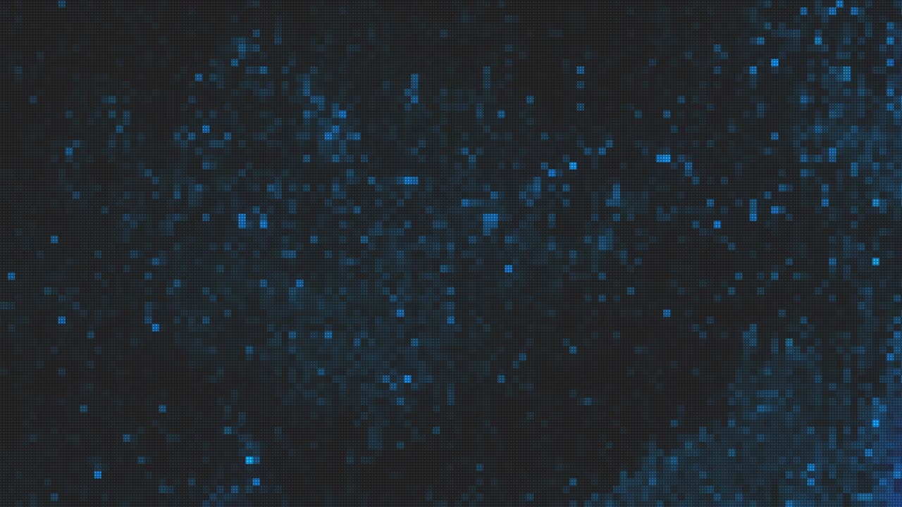 diseño único abstracto animación digital ruido de píxeles error de fallo daño de video