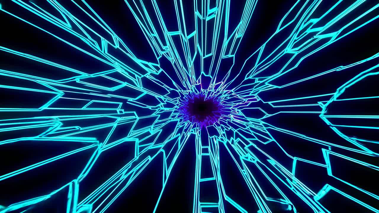 imágenes de túnel de neón