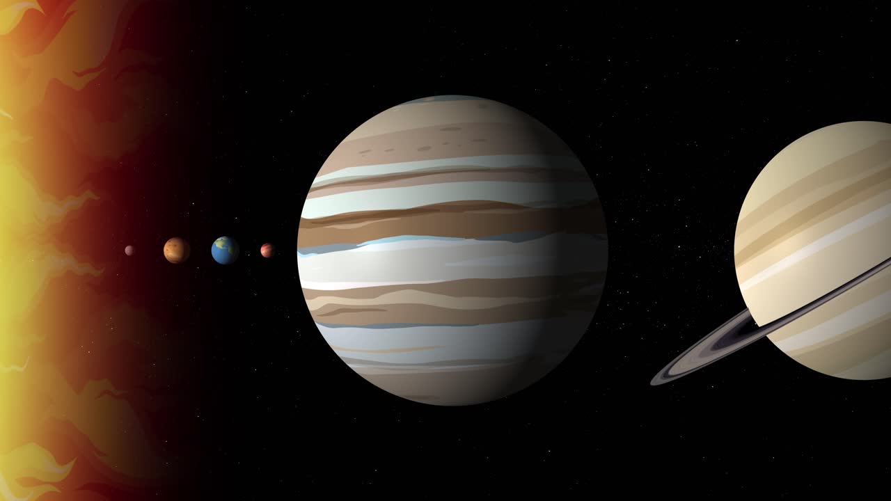 planetas que orbitan el sol en armonía cósmica