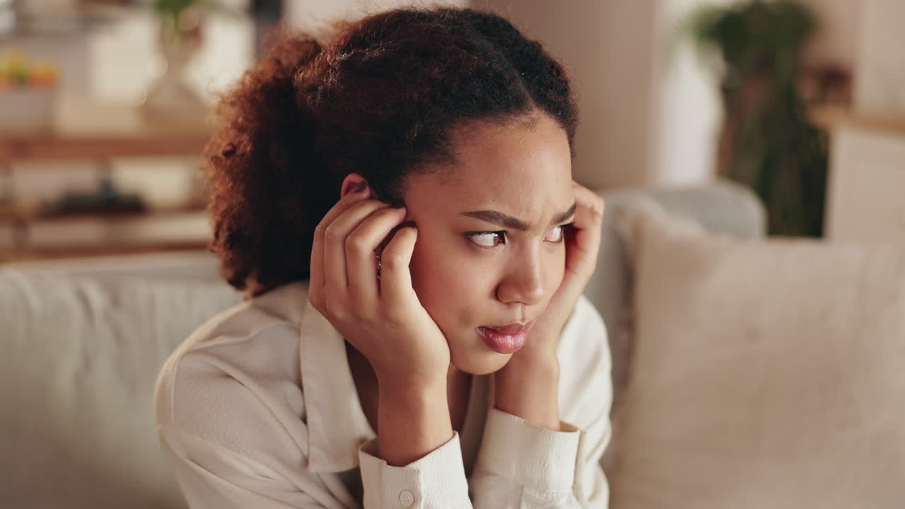 Woman Experiencing Pain