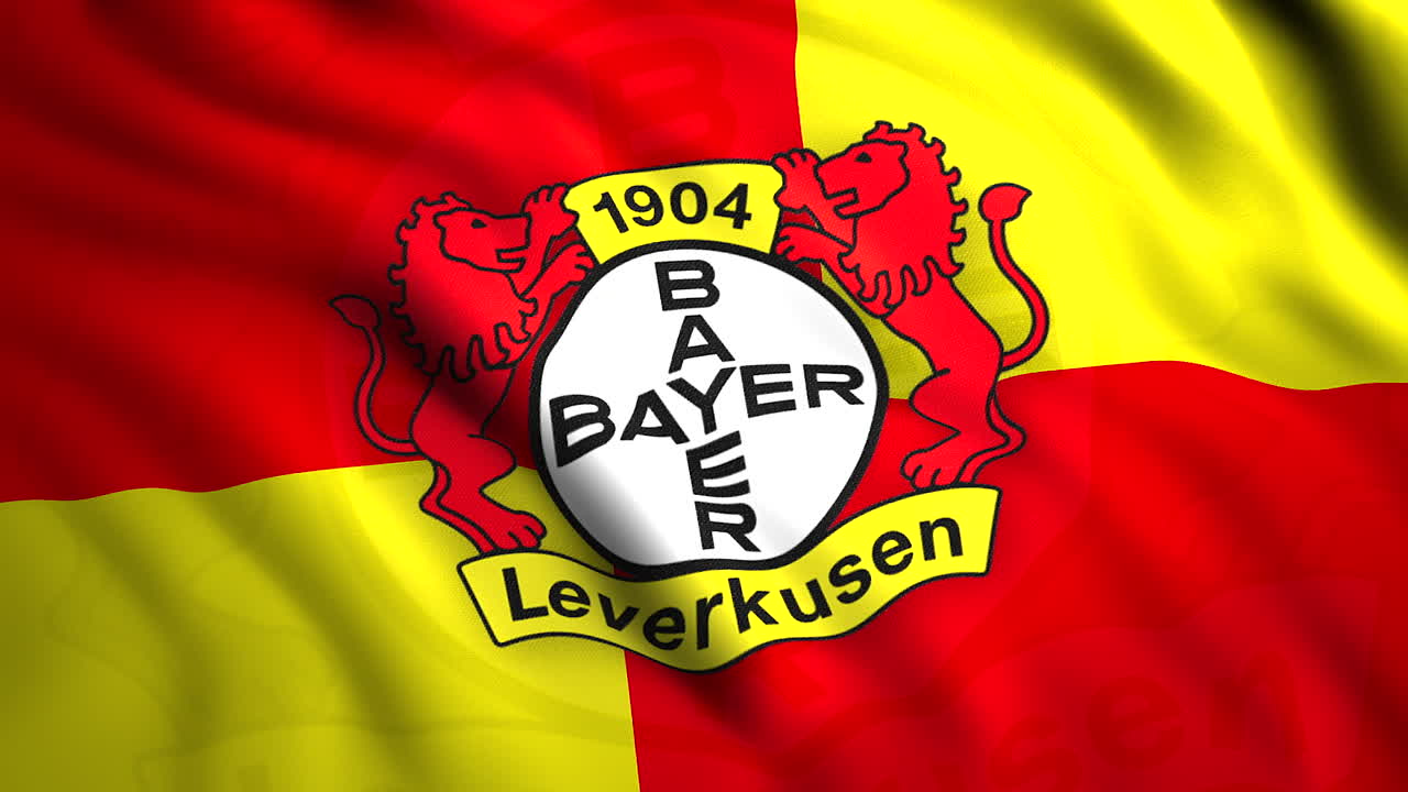 bandera de la ciudad de bayer leverkusen