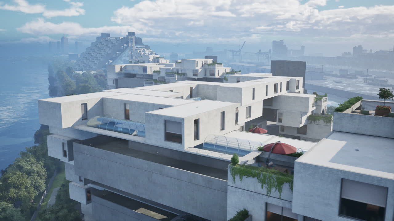 현대 건축 건물