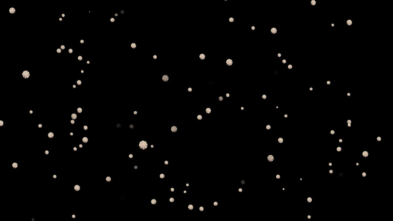 크리스마스 카라멜 사탕 빨간 배경, 애니메이션 배경