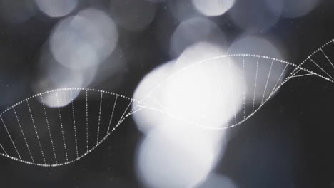 dna strand and binary coding, scientific data processing