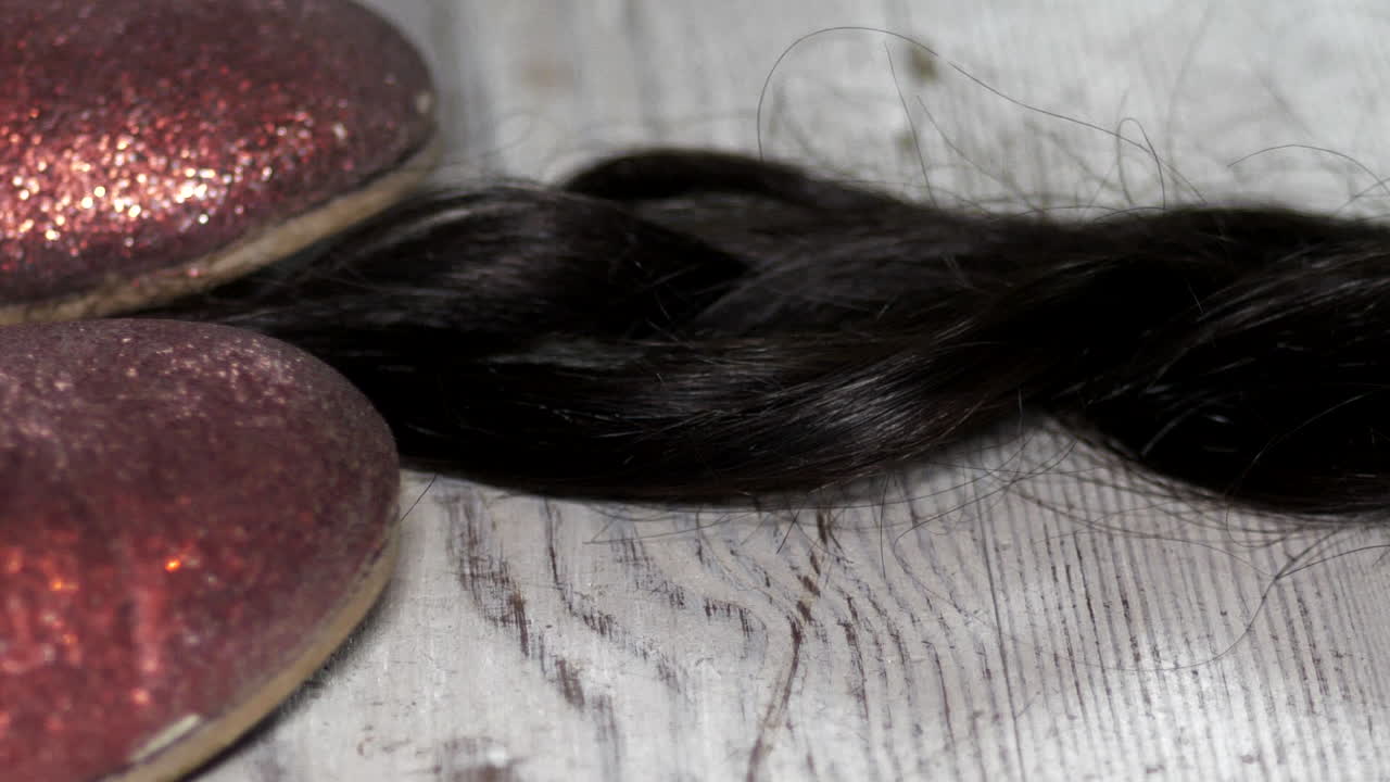 나치 홀로코스트 강제 수용소에서 잘린 머리카락