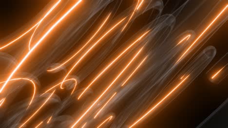 abstract glowing lines