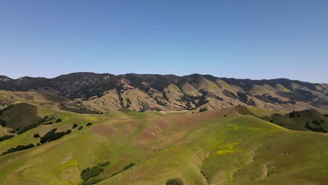 scenic mountain near san luis obispo in california, usa