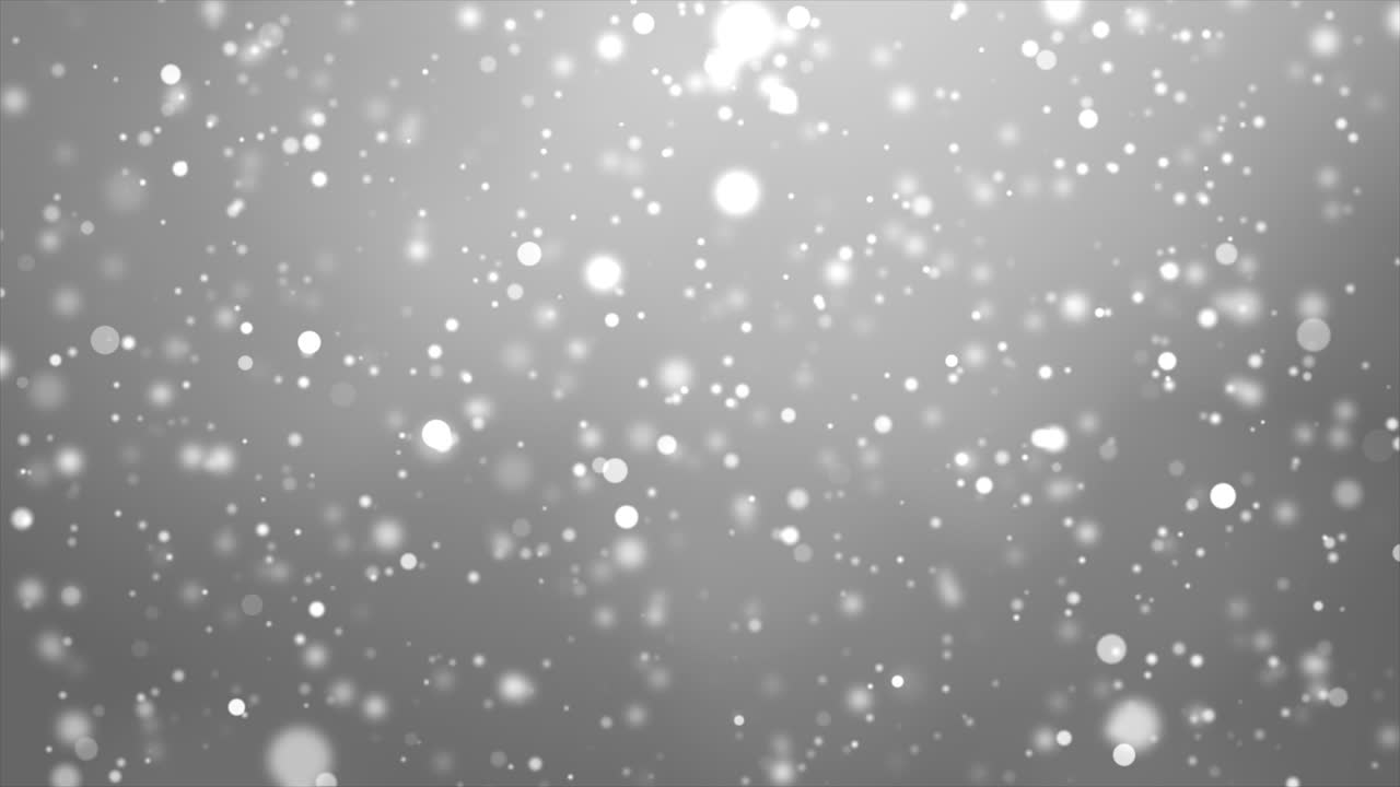 Abstract Gray Background with White Particles