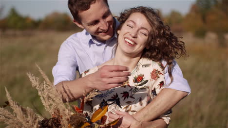 close up of happy teenage couple first kiss girl kissing 2