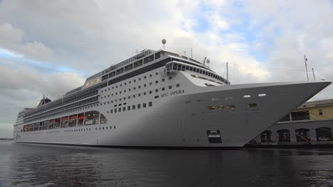 Massive-cruise-ships-dock-at-Havana-harbor-Cuba-2