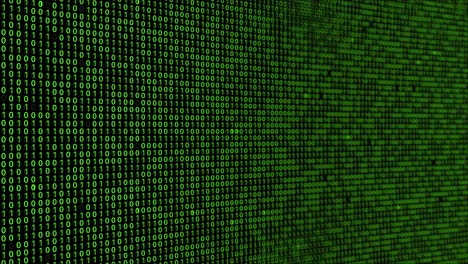 digital encryption cyber stripes binary code hacker attack data breach matrix big data with