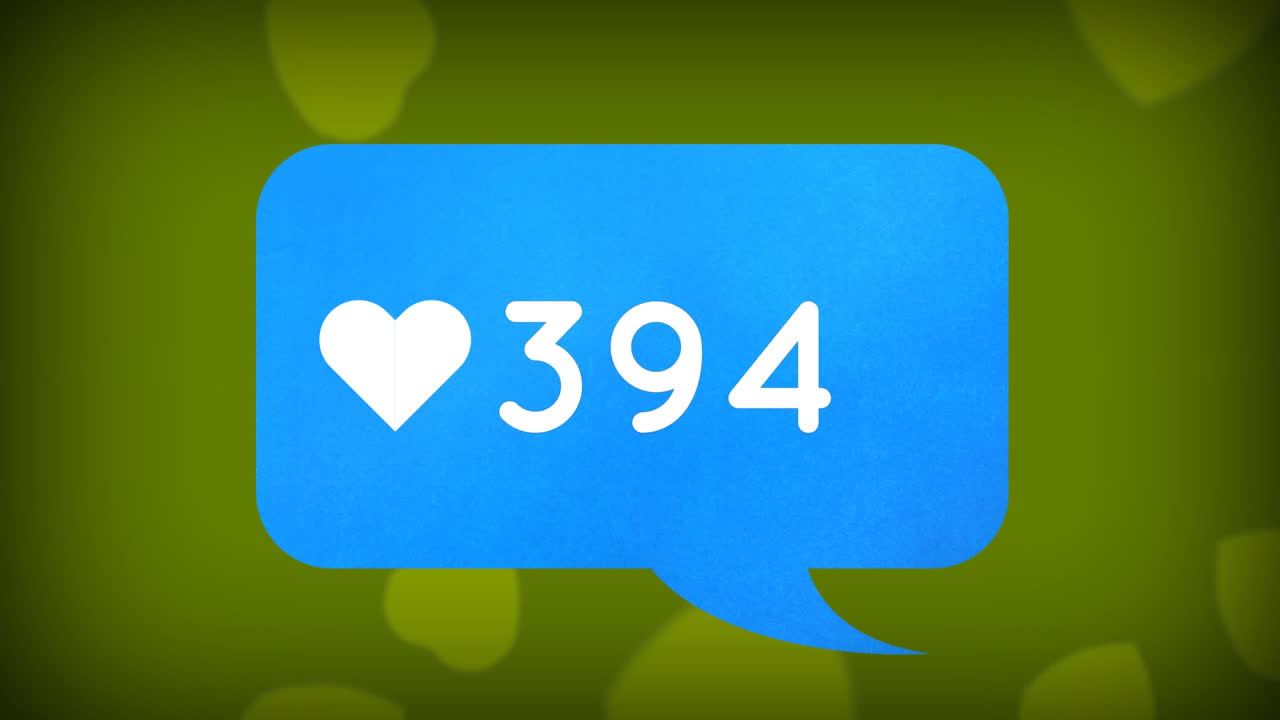 Numero crescente di amici sui social media