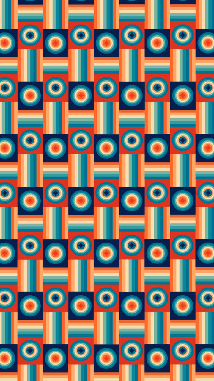 gráfico de movimiento de patrón de ranura geométrica