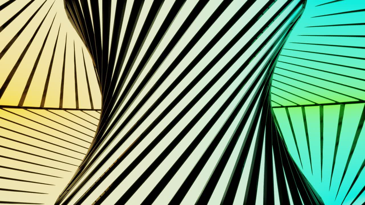 Abstract Spiral Pattern in Black and White