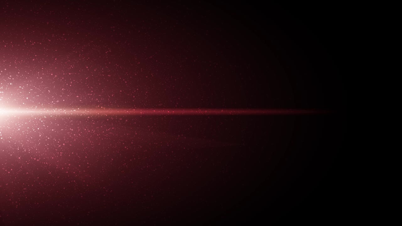 Optical lens flares transition