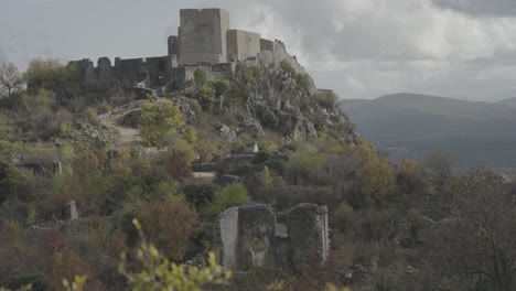 a wonderful shot of the old fortress