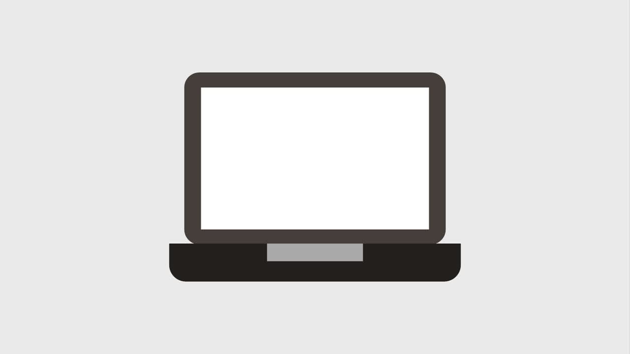 animazione di shopping online