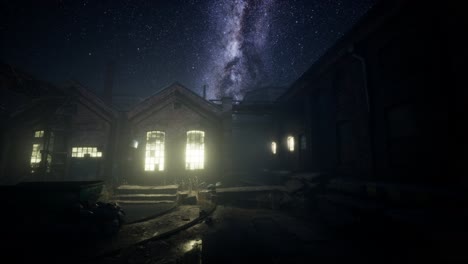 Milky-Way-stars-above-abandoned-old-fatory