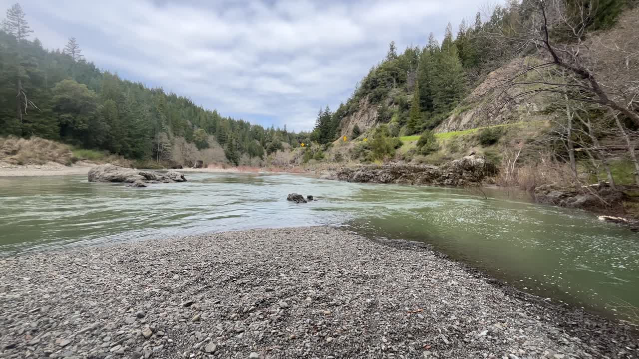 공원 전망 - 숲 속의 협곡
