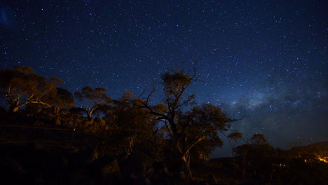 australia hermosa impresionante vía láctea cruz del sur noche estrella senderos 3 timelapse por taylor brant película