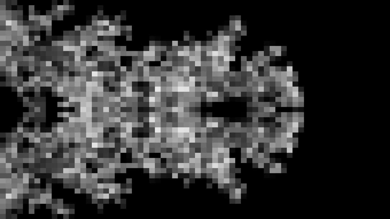 Beautiful Growing LED Color Background.