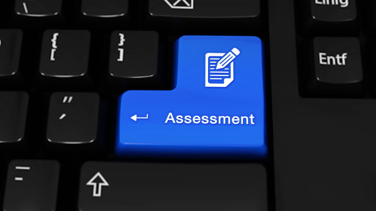 Assessment Button on a Keyboard