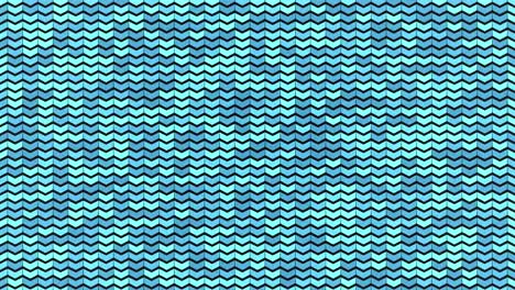 disegno a chevron blu e verdastro