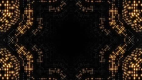 bucle de túnel de partículas digitales