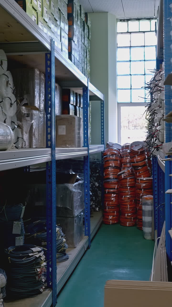 전기 공급 창고
