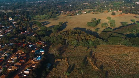 Vista-Aérea-De-La-Ciudad-De-Morogoro-En-Tanzania