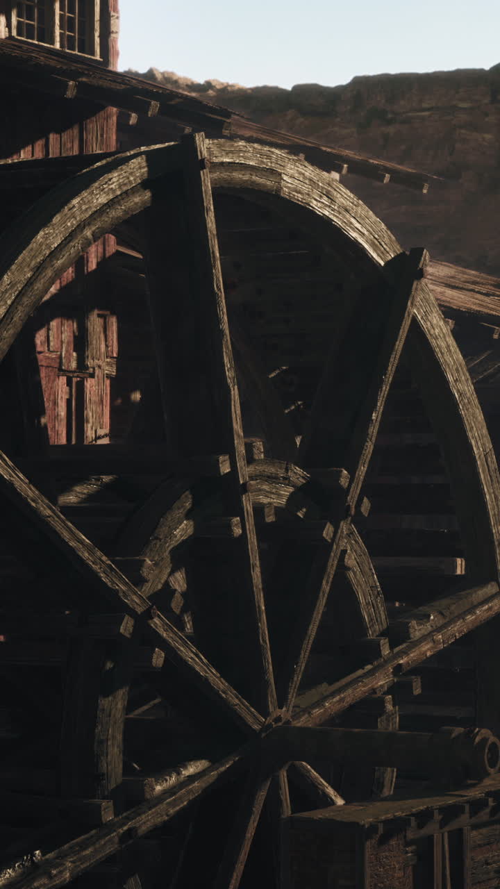 농장 환경에서 농촌 물 바의 클로즈업