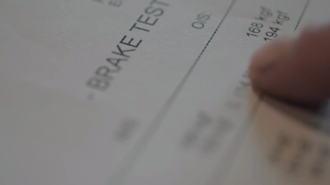 informe de ensayo de frenos de motor