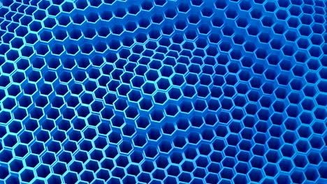 background of animated hexagons