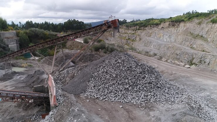 Quarry for Mining Aerial View