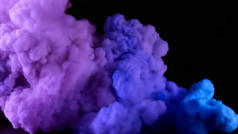 humo de colores abstractos