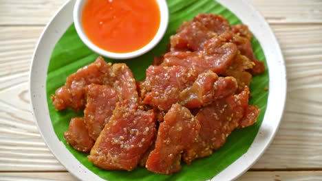 sun-dried-pork-with-sauce