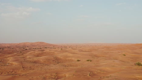 desert landscape aerial view