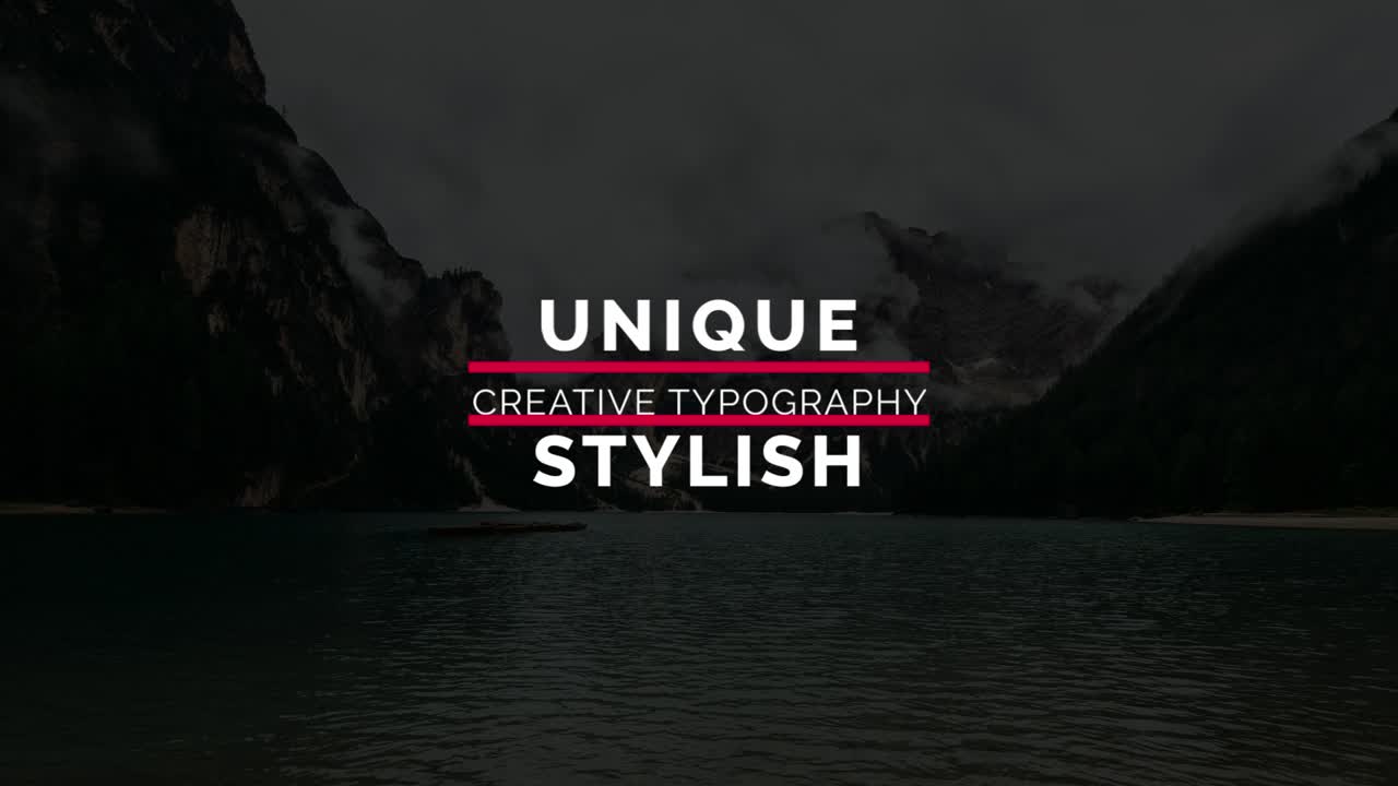 Universal Typography Design Inspiration